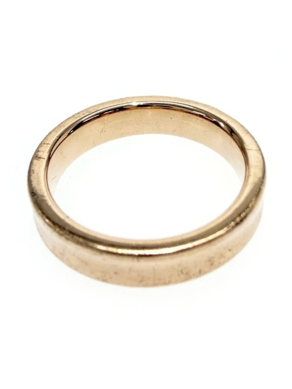 Tiffany & Co Gold Rubedo 1837 Narrow Ring Metal Stamp